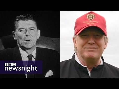 How does Donald (Trump) compare to Ronald (Reagan)? - BBC Newsnight