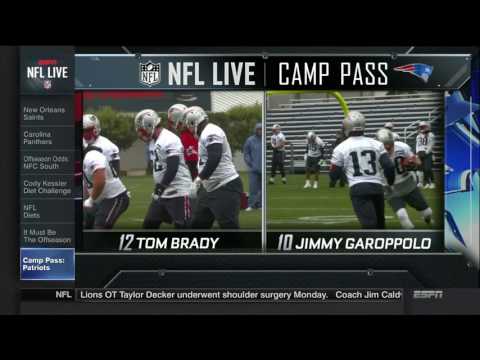 Patriots Coach Bill Belichick Talks Tom Brady's Alleged Concussion | NFL Live