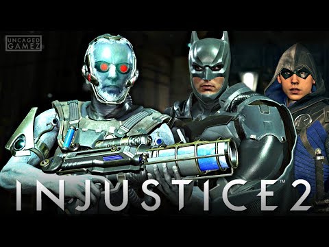 Injustice 2: Mr. Freeze Intro Dialogues With Helmet ON!!