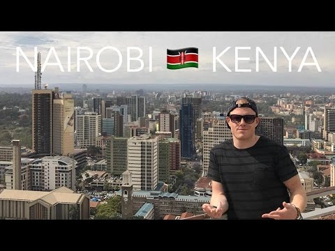 NAIROBI, KENYA 🇰🇪  Views of the City 🌴  East Africa Backpacking Tour Travel Vlog #1