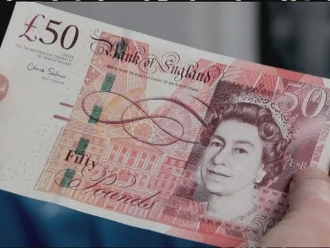 NEW FIFTY: Bank of England unveils latest £50 note