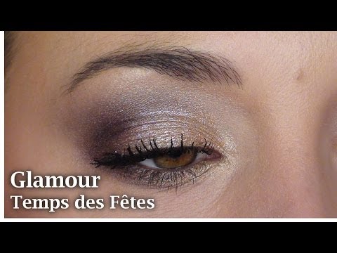 Prunes dorées | Tutoriel maquillage du Temps des Fêtes