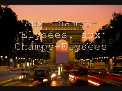 Joe Dassin  Champs  Elysées Lyrics