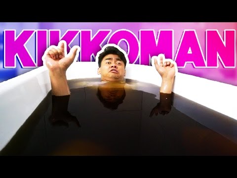 SOY SAUCE BATH CHALLENGE!