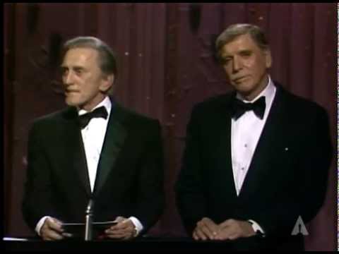 Robert Benton and Peter Shaffer winning Writing Oscars®