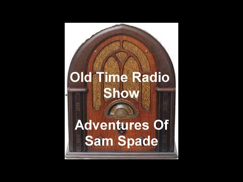 2 Adventures Of Sam Spade Radio Shows Edith Hamilton-Sam And The Psyche Caper otr Old Time Radio