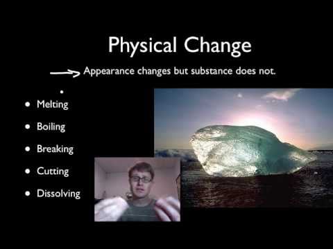 Physical and Chemical Changes