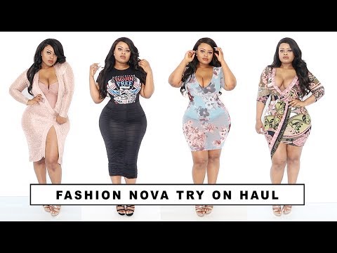 Plus size | Curvy Girl Fashion Nova Try On Haul | Edee Beau