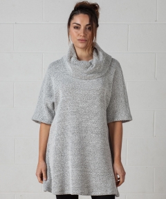 Cowl-neck Dress