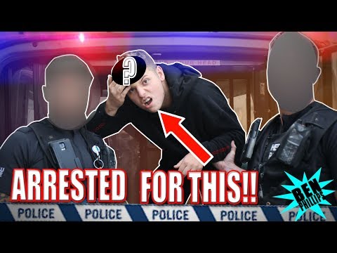 MY BROS BEEN ARRESTED FOR THIS?! (PRANK DISASTER)