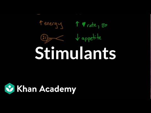 Psychoactive drugs: Stimulants | Processing the Environment | MCAT | Khan Academy