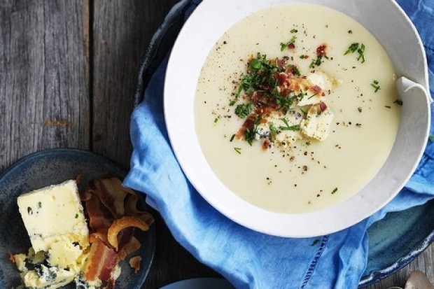 Neil Perry's creamy leek and potato soup <a ...