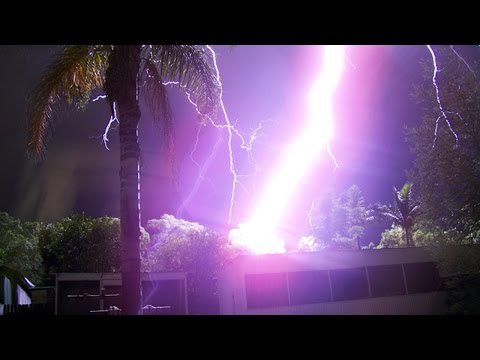 ULTIMATE CLOSE UP LIGHTNING COMPILATION