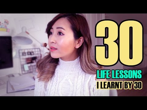 30 Life Lessons I Learnt In 30 Years