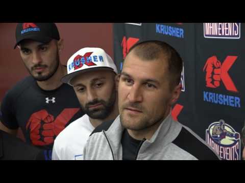 Sergey Kovalev trains for the Andre Ward rematch (Roc Nation Sports/Main Events)