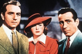 The true story of Claire Phillips finds an echo in the fictional story of Casablanca, the legendary film staring (right ...
