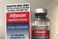 Alfaxan is a steroid and anasthetic for animals.