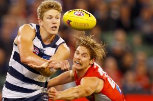 The Cats' Rhys Stanley rejoins the senior team for the first time since round eight. 