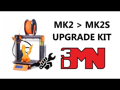 Joseph Prusa Mk2 to Mk2S Upgrade Kit Installation