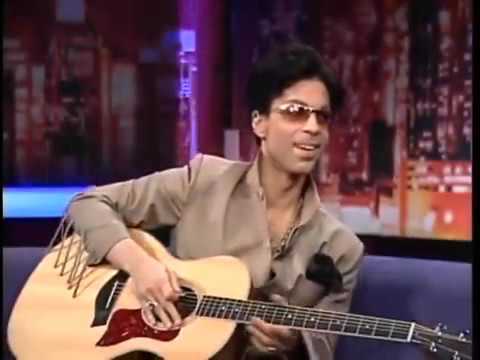 Prince Play Guitar for Maria Bartiromo CNBC 2004