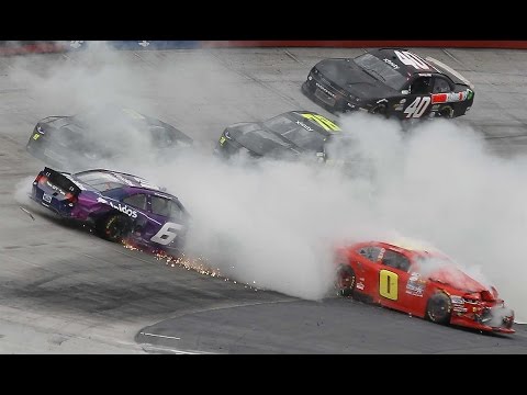 All NASCAR Crashes From Bristol (2017)