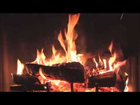 10 Hours of a Fireplace Burning HD