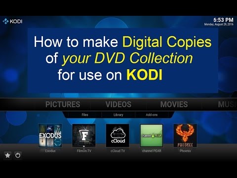 How to Copy your DVDs to KODI using Handbrake