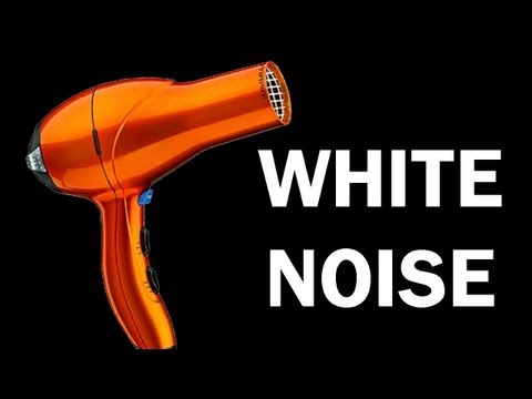 White Noise for babies, blow dryer ASMR 10 hours, relaxing video, sleep aide, hair dryer