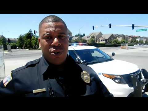 U.S. Army: Camp Parks, Dublin Calif. DoD Officer grabs photographer Dublin PD and the Blue Line