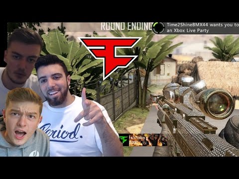 FAZE CLAN PLAYS BO2 SEARCH AND DESTROY