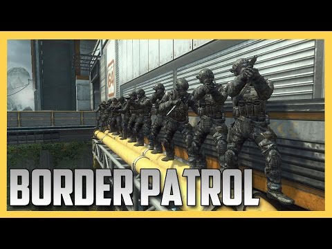 Border Patrol on BO2 (Snipers vs Runners)