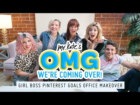 Pinterest Goals Office Makeover for Grace Helbig, Hannah Hart, and Mamrie Hart | Mr. Kate