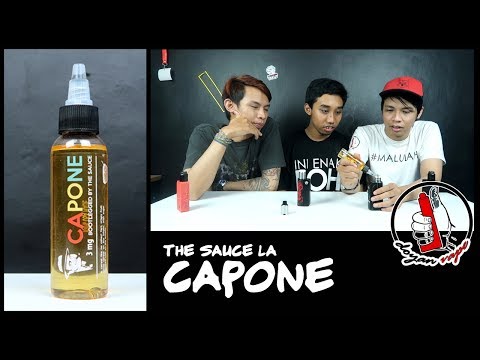 Review E-Liquid The Sauce La : Capone Indonesia ( Doyan Vape )