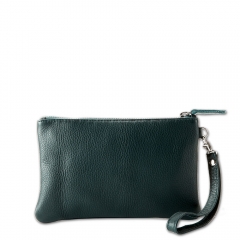 Genuine leather clutch