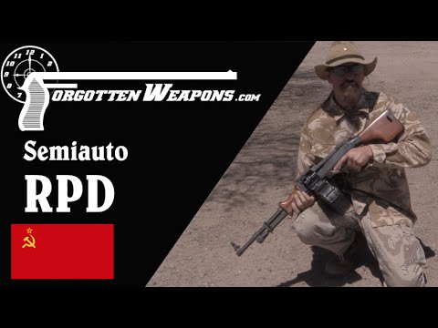 Semiauto RPD Light Machine Gun