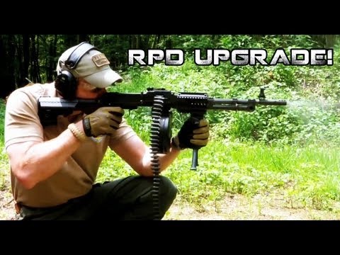 Modernized RPD Machine Gun by DS Arms | Down Range With Funker Tactical