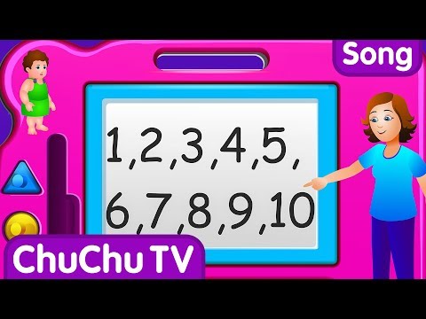 ChuChu TV Numbers Song - NEW Short Version - Number Rhymes For Children