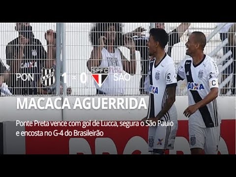 Ponte Preta 1 x 0 São Paulo, Melhores Momentos, Brasileirão 2017