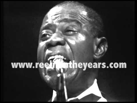 Louis Armstrong "What A Wonderful World" LIVE 1970 (Reelin' In The Years Archives)