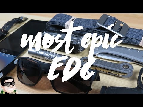 Most Epic Everyday Carry 2017 Titanium (EDC)