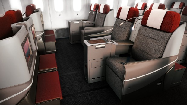 Business class on a LATAM 787-9 Boeing Dreamliner.