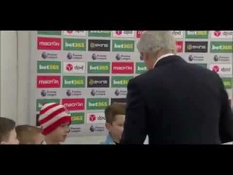 Stoke Mascots v Man United (MUST SEE)