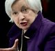 US Fed chair Janet Yellen. 