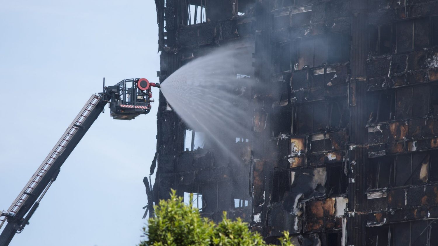 More than 200 firefighters responded to the Grenfell Tower blaze, which has left at least 12 people dead and another 20 people in critical care.