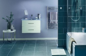 Selling your home? A study suggests that painting the bathroom blue will put more money in your pocket.