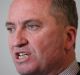 Deputy Prime Minister Barnaby Joyce at Parliament House in Canberra on Monday 29 May 2017. Photo: Andrew Meares