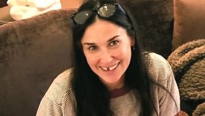 Demi Moore claimed she lost two teeth as a result of stress.