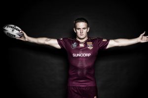 Off limits: Maroons debutant Coen Hess is on a media blackout before State of Origin II.