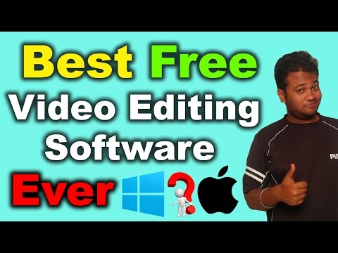 Best Free Video Editing Software Ever | 2016 [Hindi]