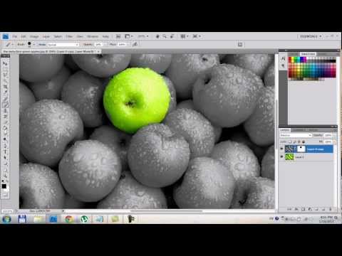 Photoshop CS4 Color Splash Effect Tutorial